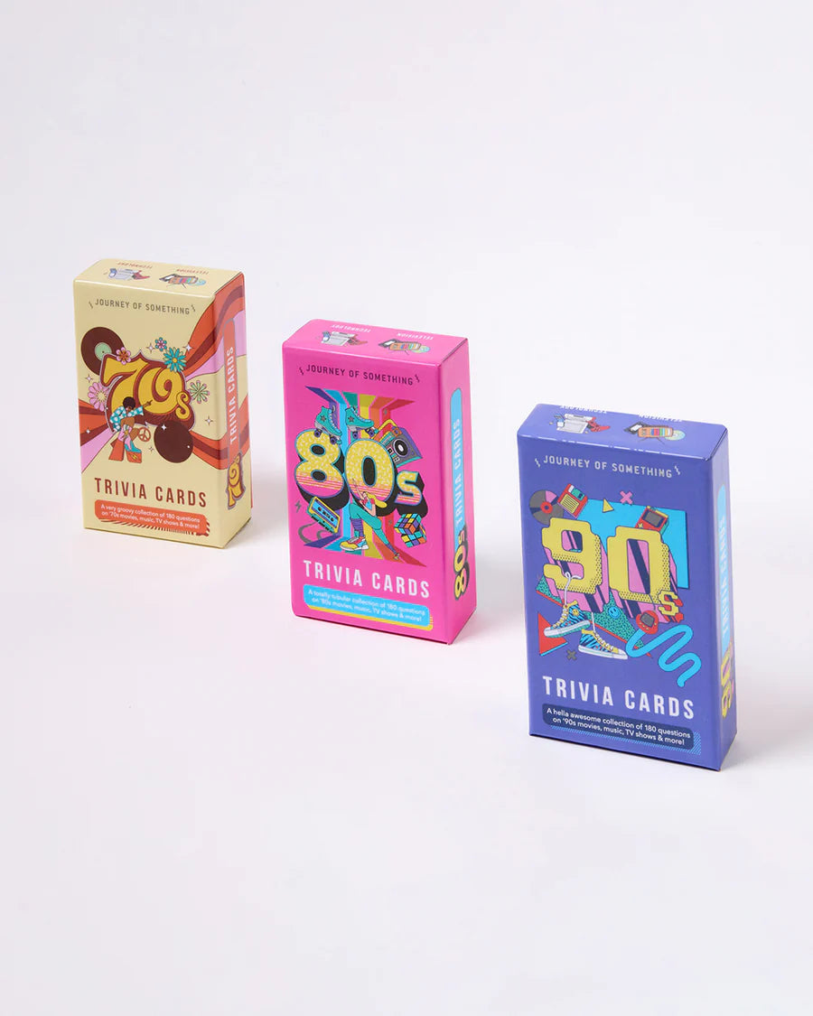 70's Trivia Cards