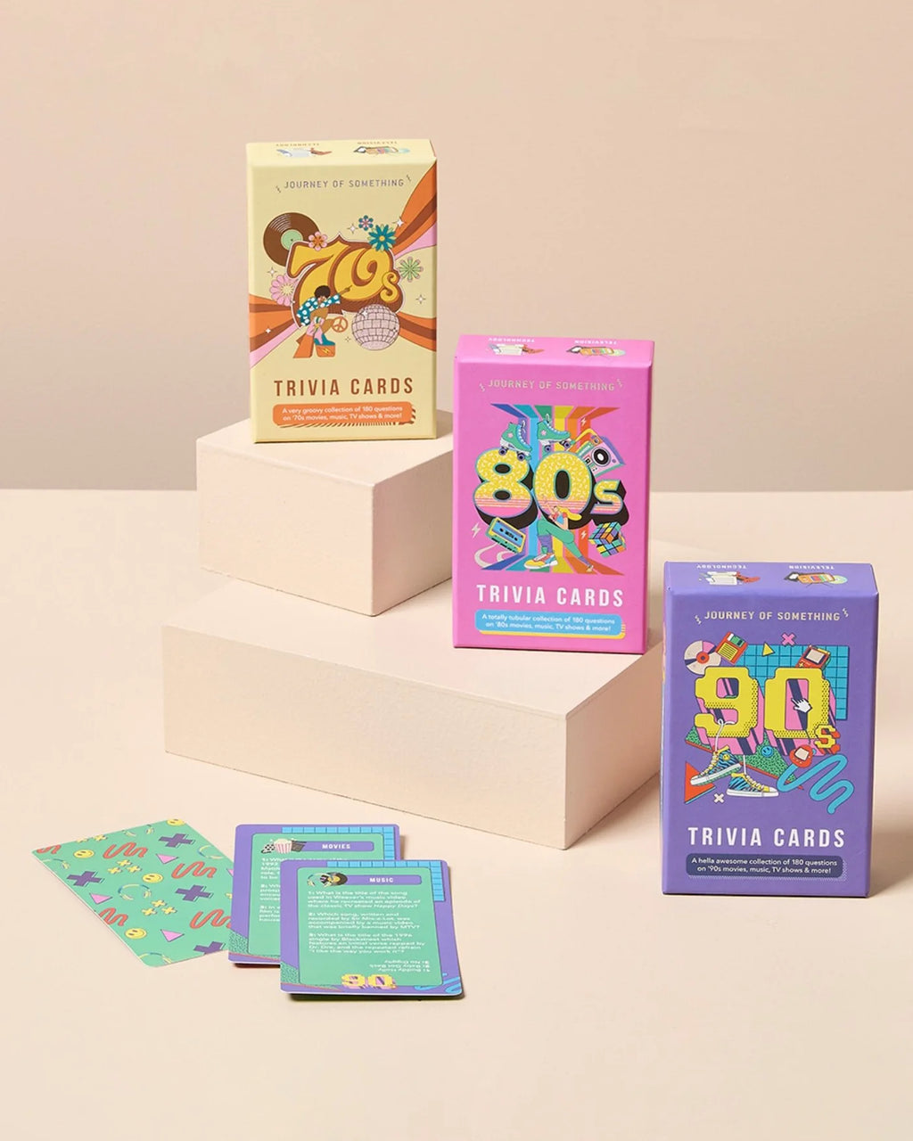 70's Trivia Cards