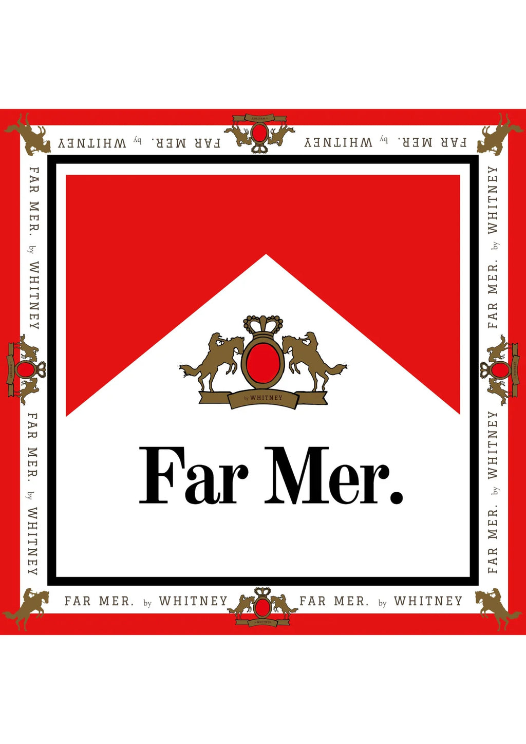 Marlboro Crest Cotton Bandana