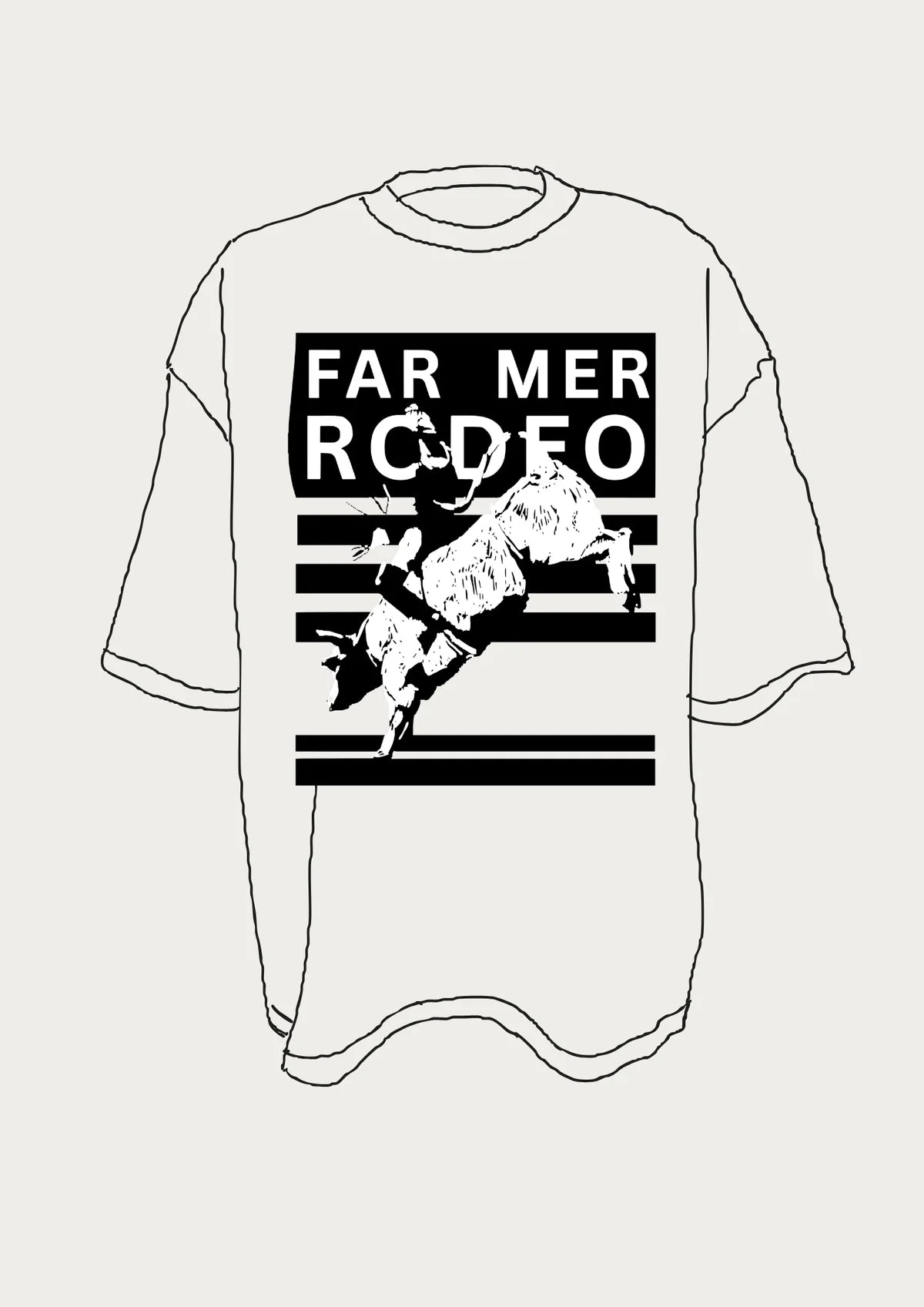 FM Rodeo Box Tee