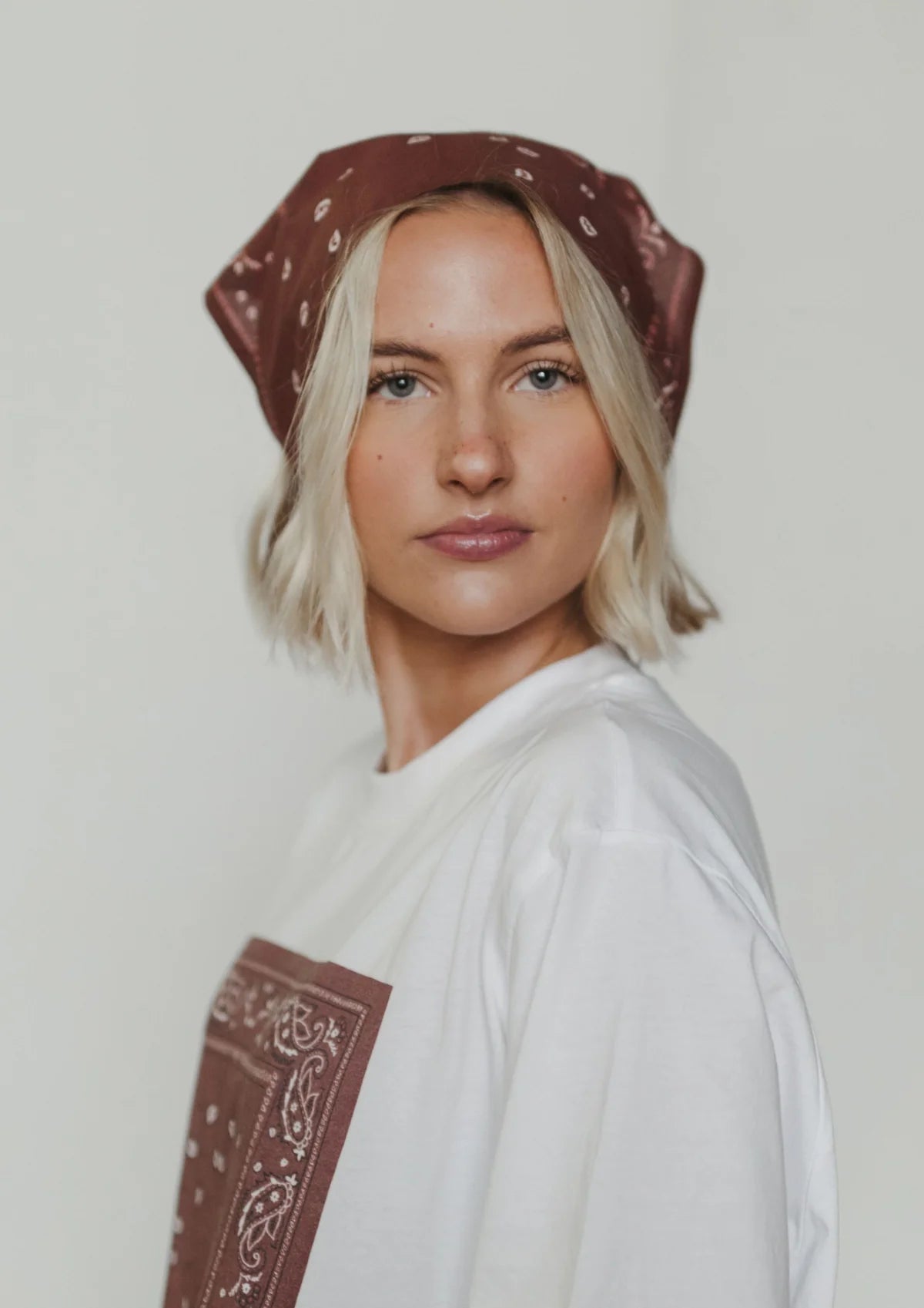 Bandana Triangle with Ties