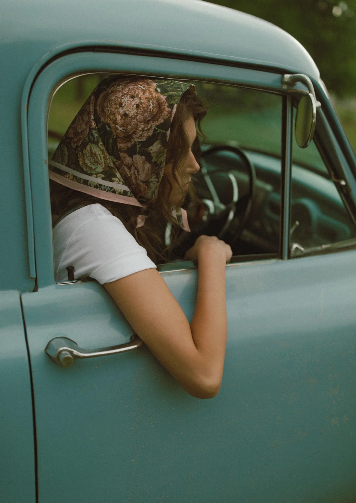 Bloom Silk Bandana