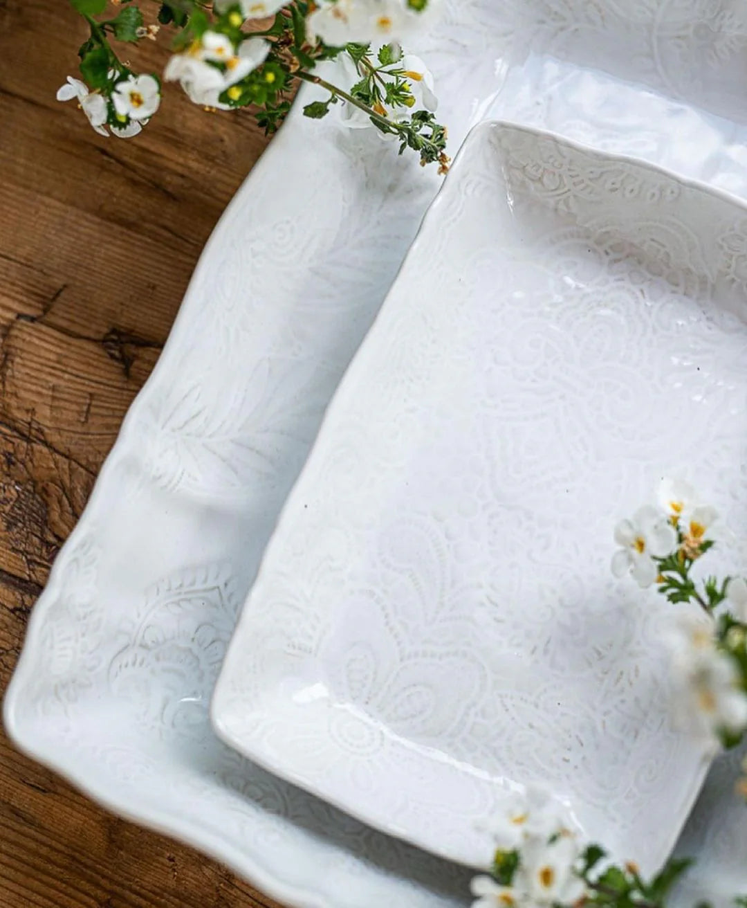 Big Gratin Dish - White