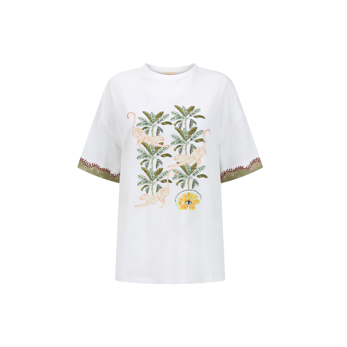 Eye of the Jungle Tee Shirt - White