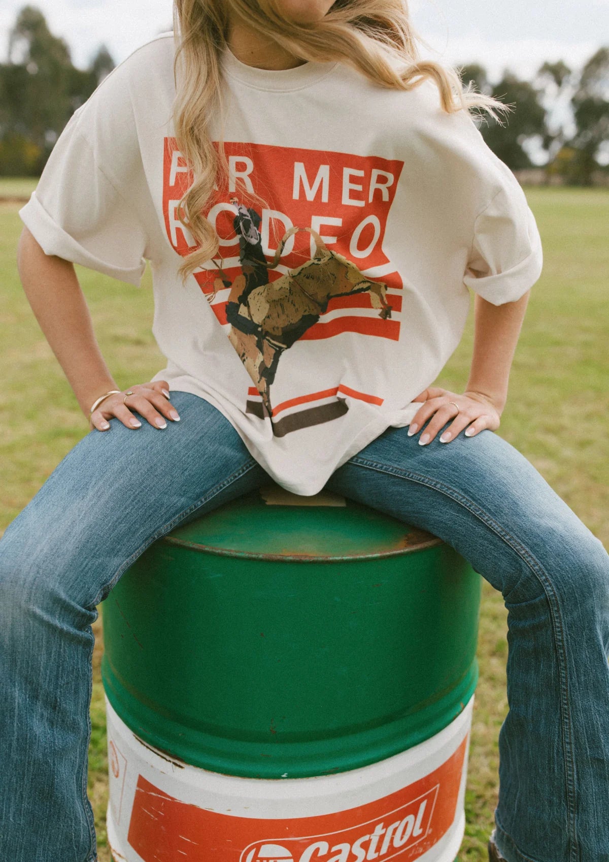 FM Rodeo Box Tee