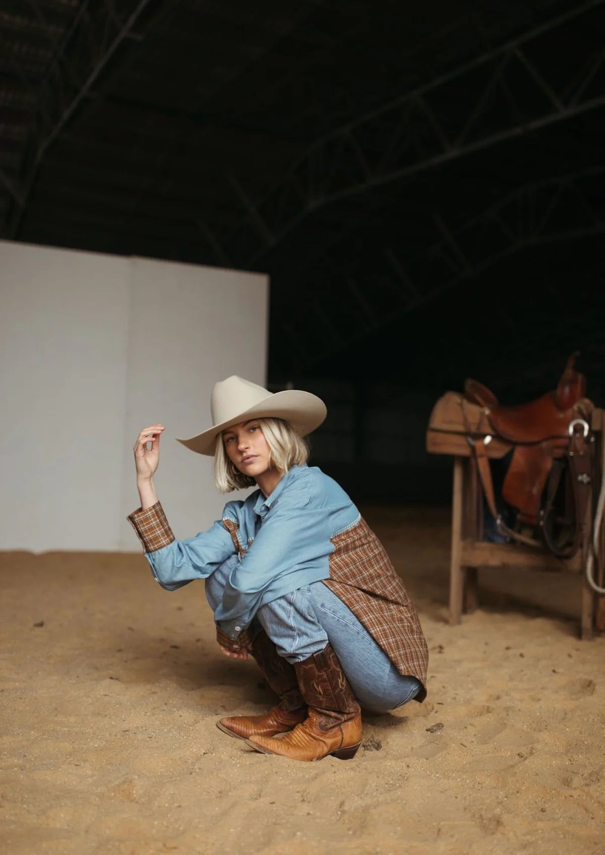 Homestead Check Texas Yoke Shirt