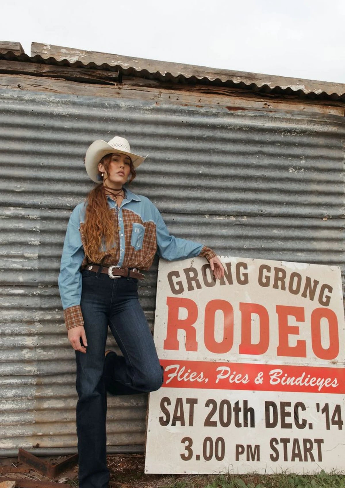 Homestead Check Texas Yoke Shirt