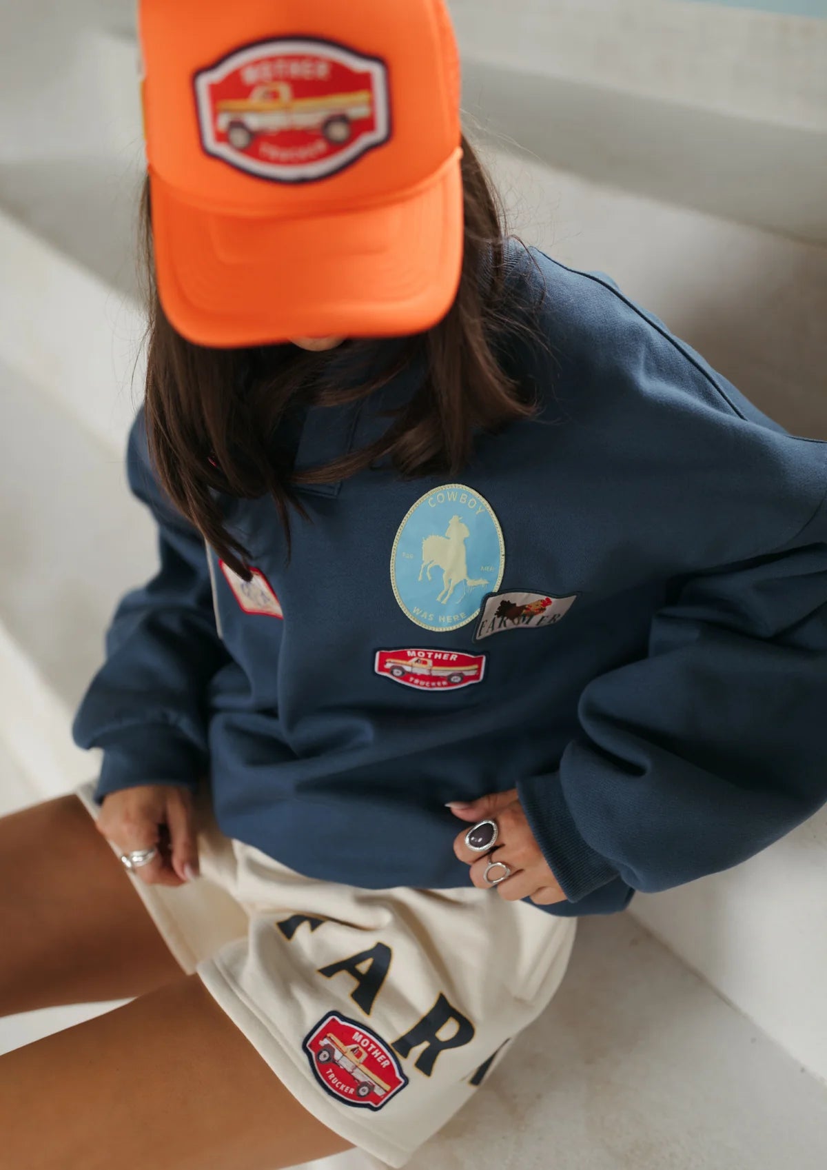 Love Is Dead Button Pullover