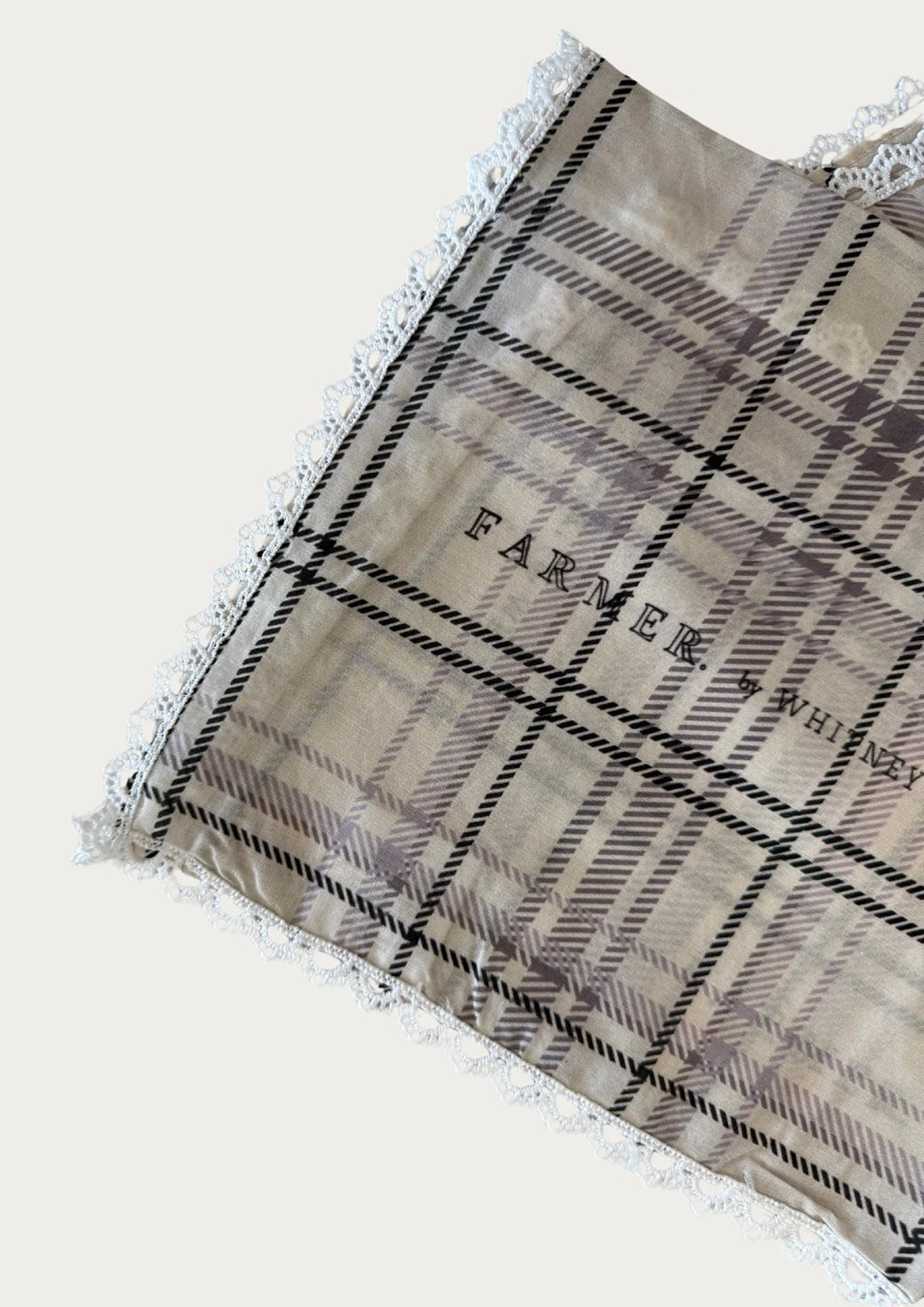 'PASTURE PLAID' BANDANA SCARF
