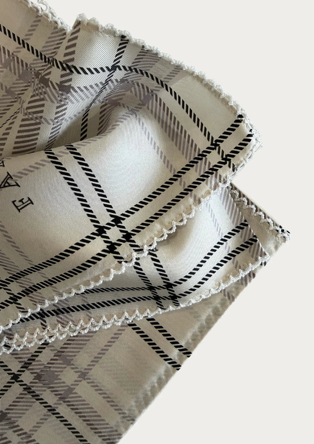 'PASTURE PLAID' BANDANA SCARF