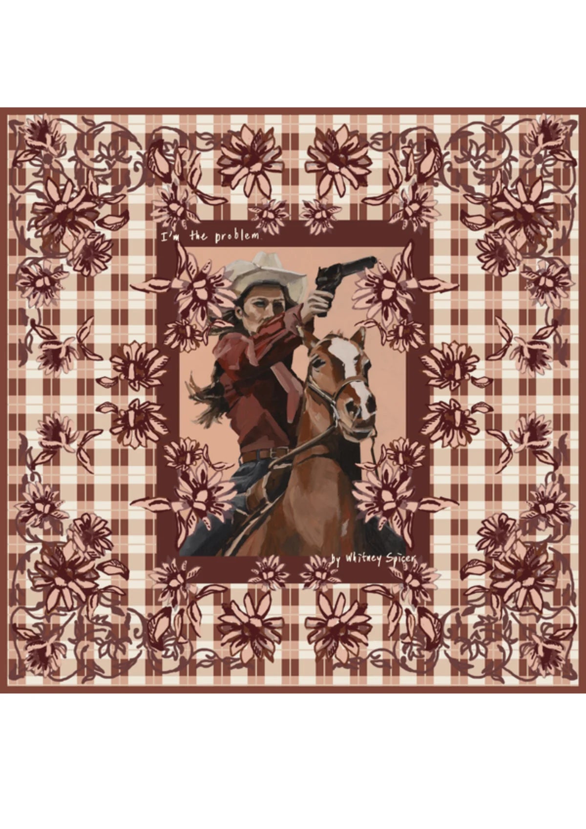 Pistol & Petal Bandana