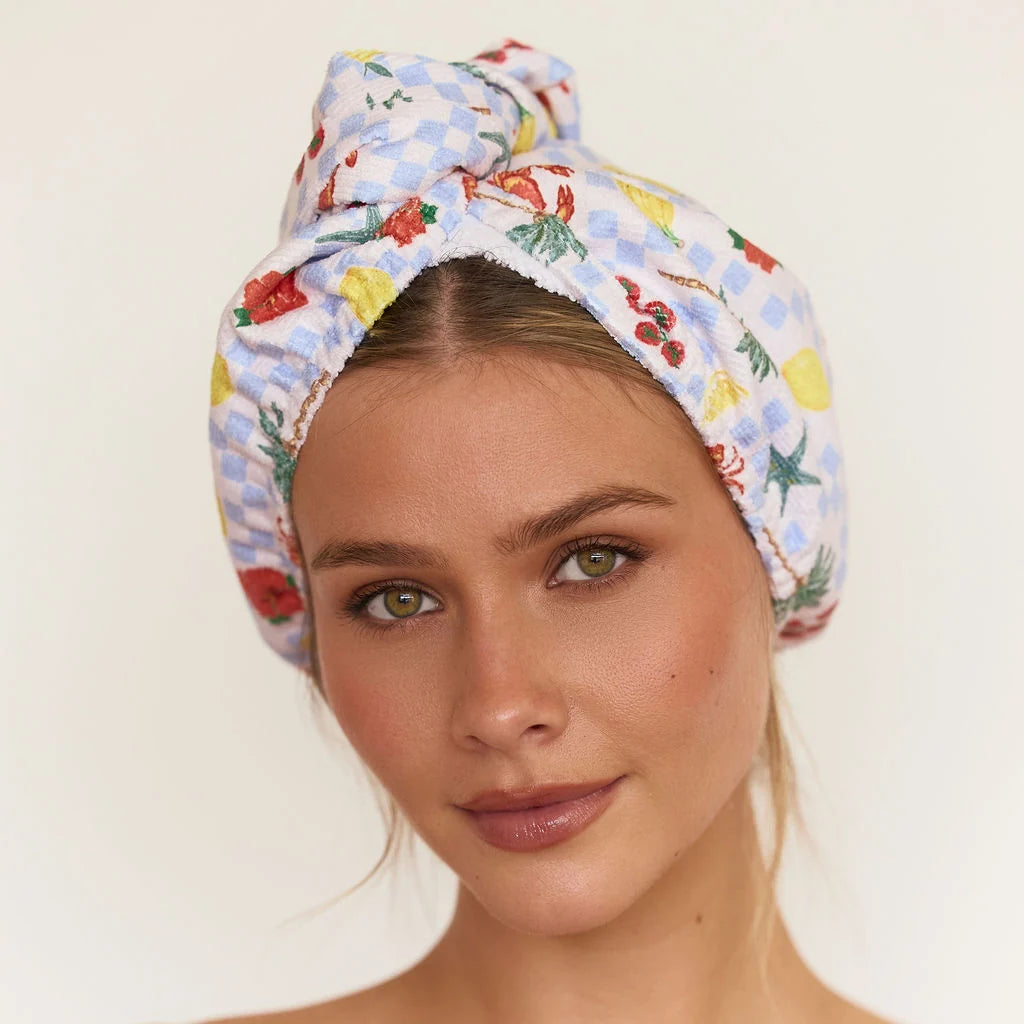 Riva Hair Towel Wrap - Hawaiian Holiday