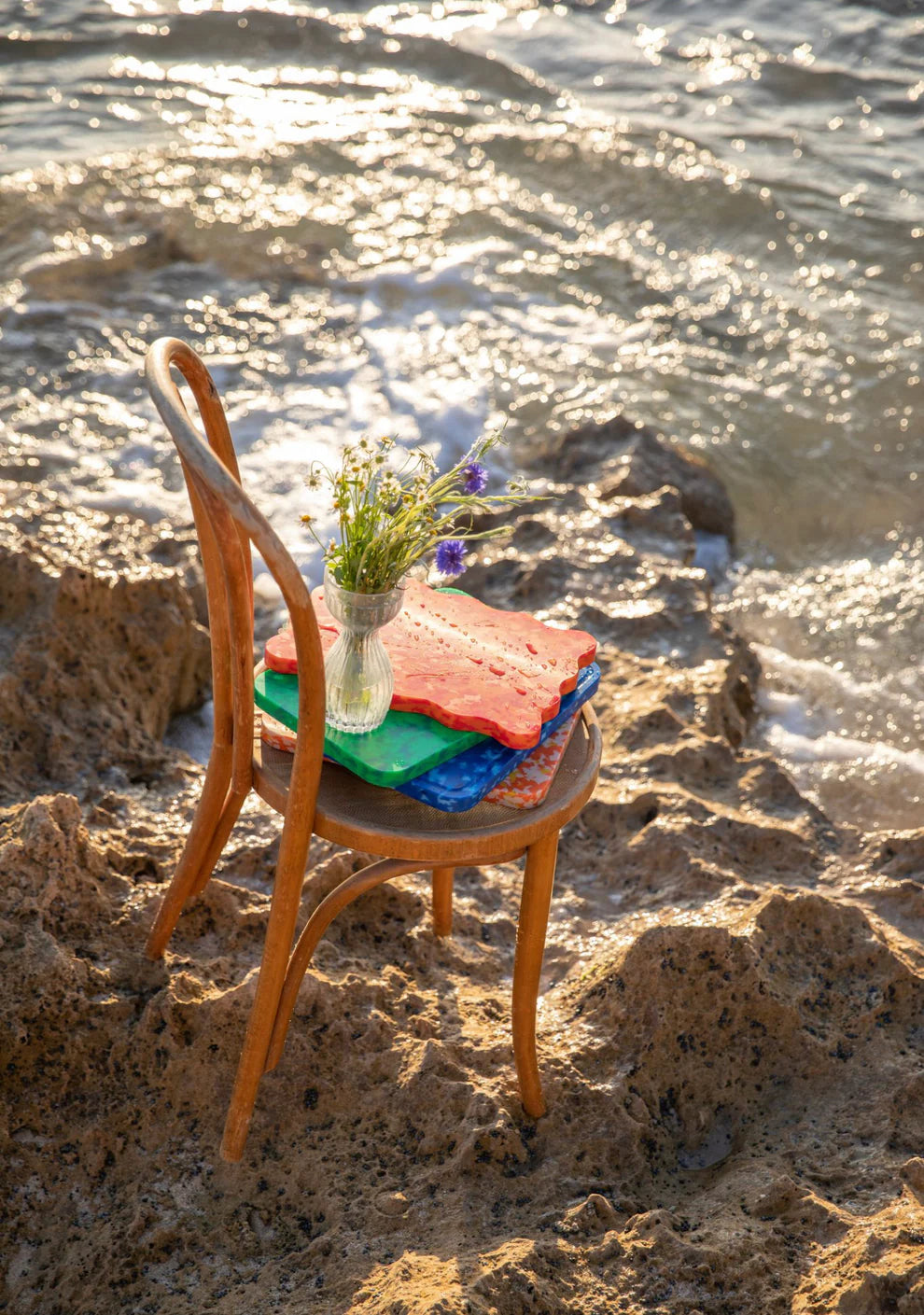Spanner Crab Wavy Chopping Board