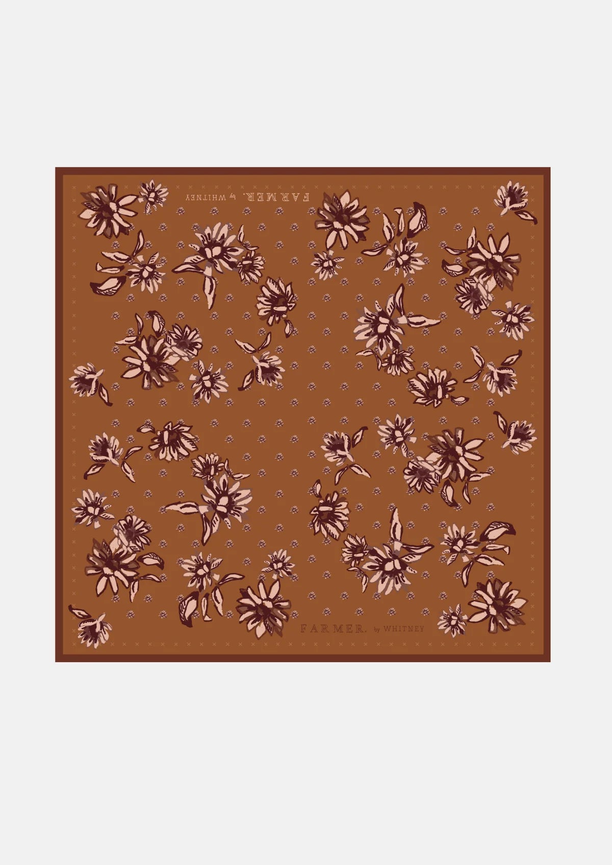 'Sunburnt' Silk Bandana