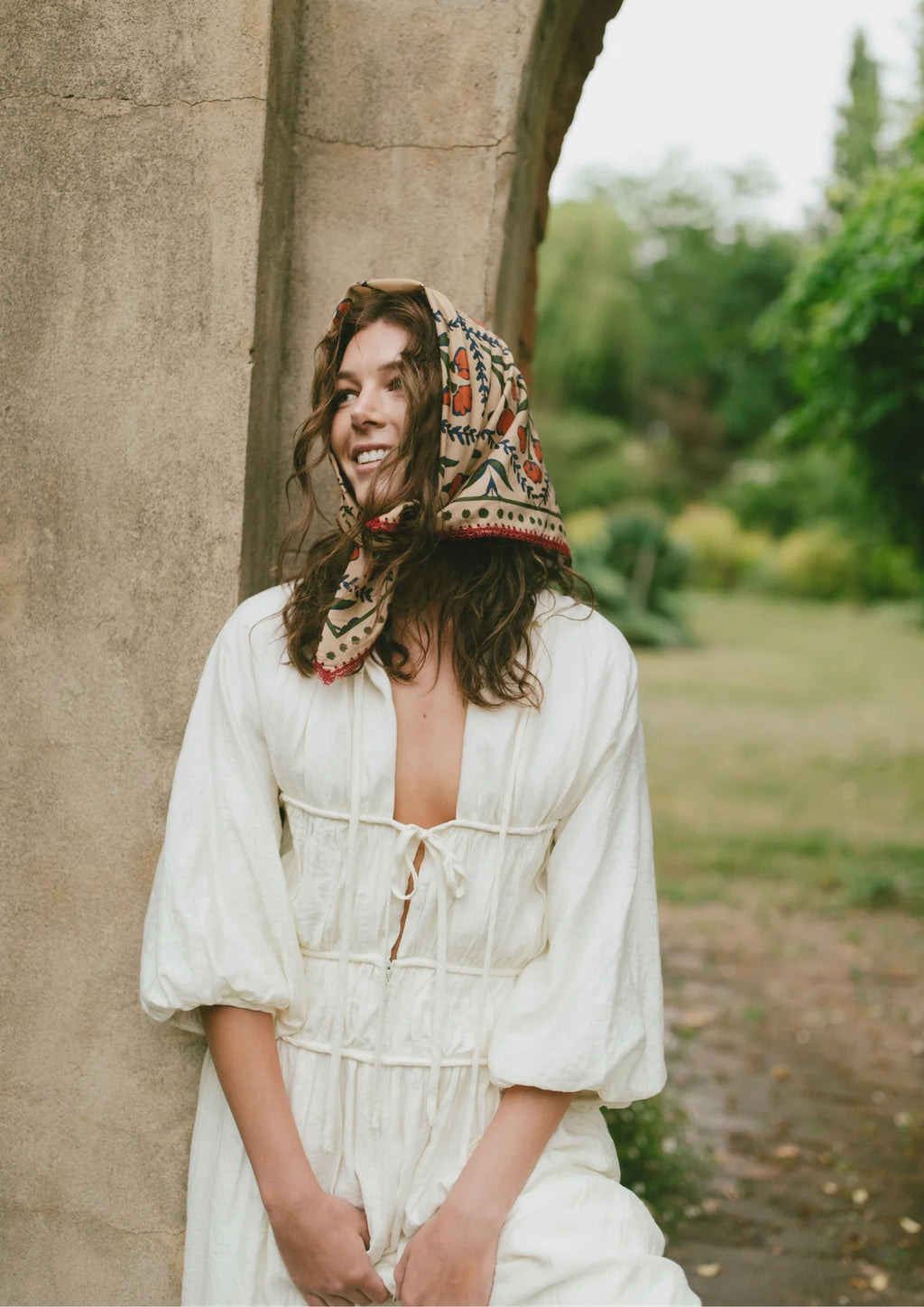 Wallflower Silk Bandana