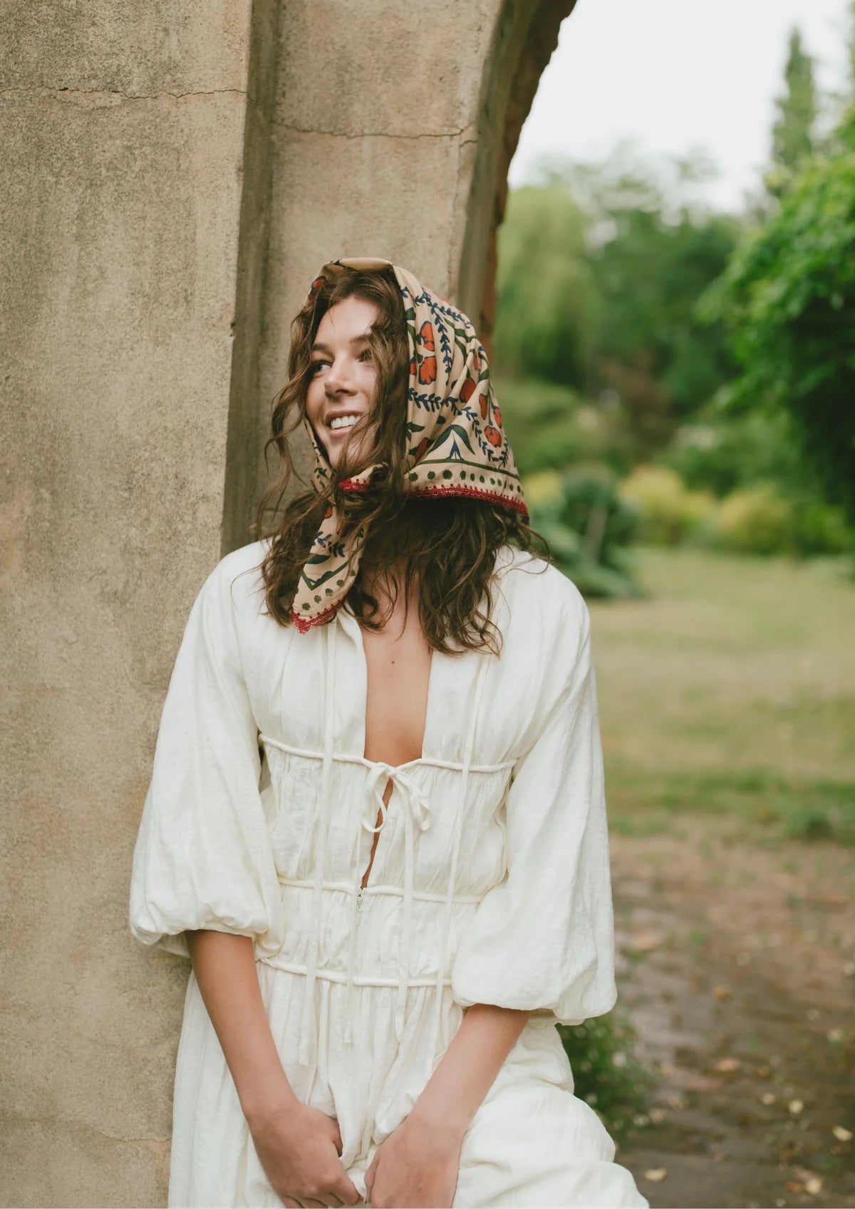 Wallflower Silk Bandana