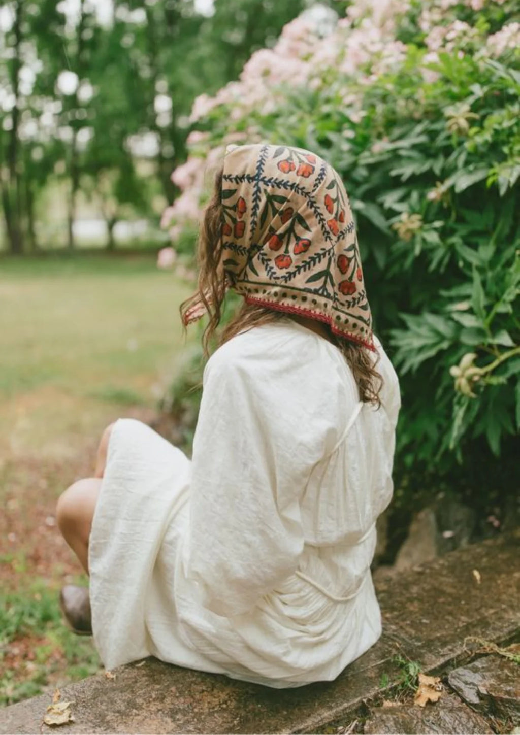 Wallflower Silk Bandana
