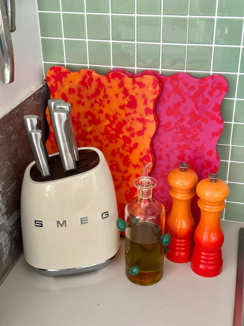 Zooper Dooper Wavy Chopping Board