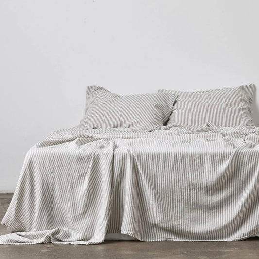 Linen Flat Sheet - Queen