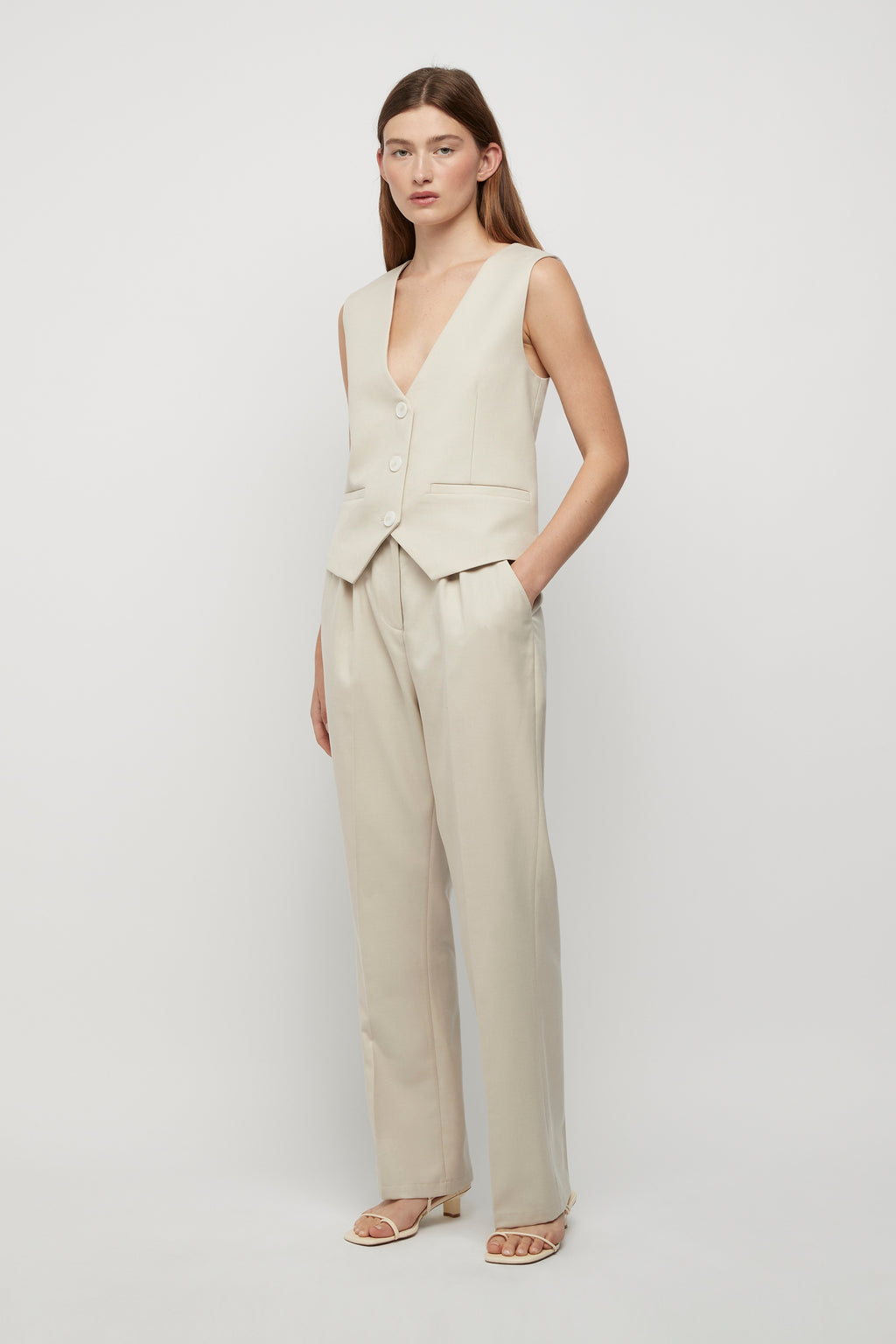 Filippa Vest - Winter White