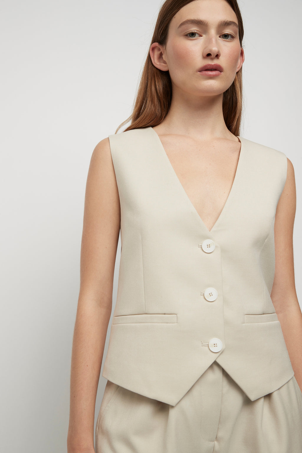 Filippa Vest - Winter White